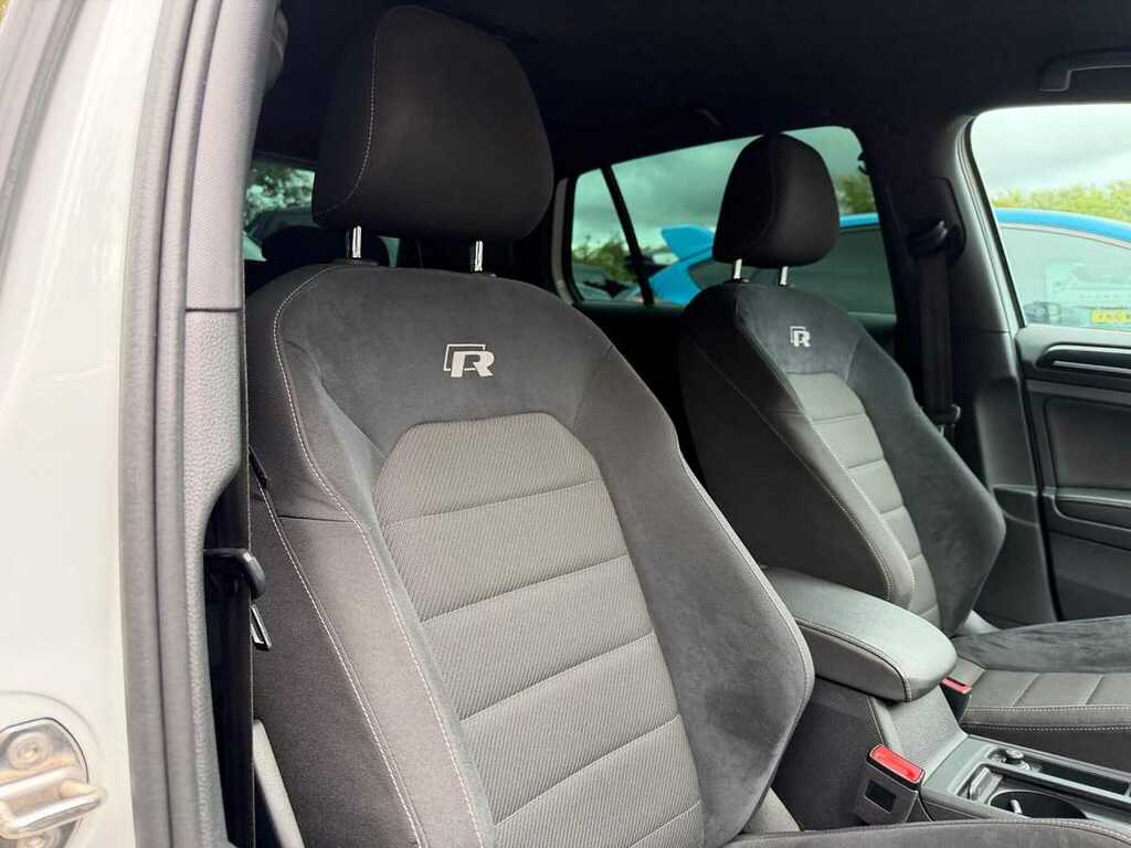 Volkswagen Golf R White #6