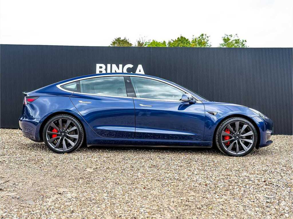 Tesla Model 3 Performance Blue #4