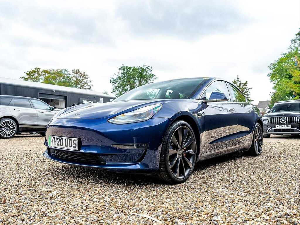 Tesla Model 3 Performance Blue #3