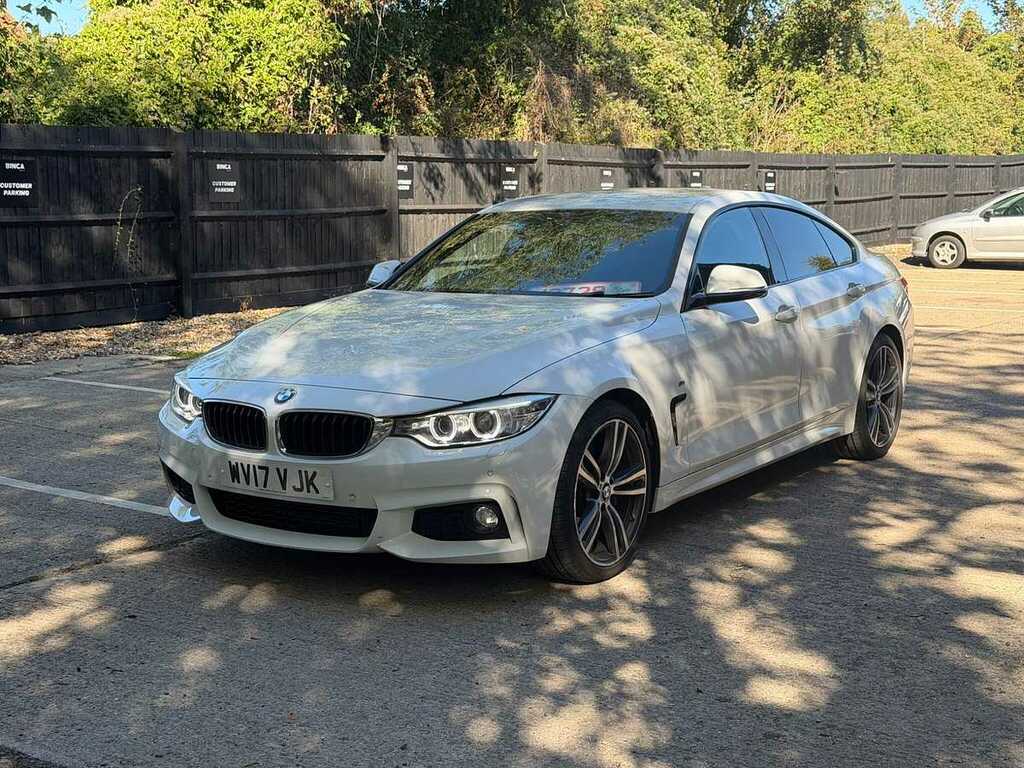 BMW 4 Series Gran Coupe M Sport White #4