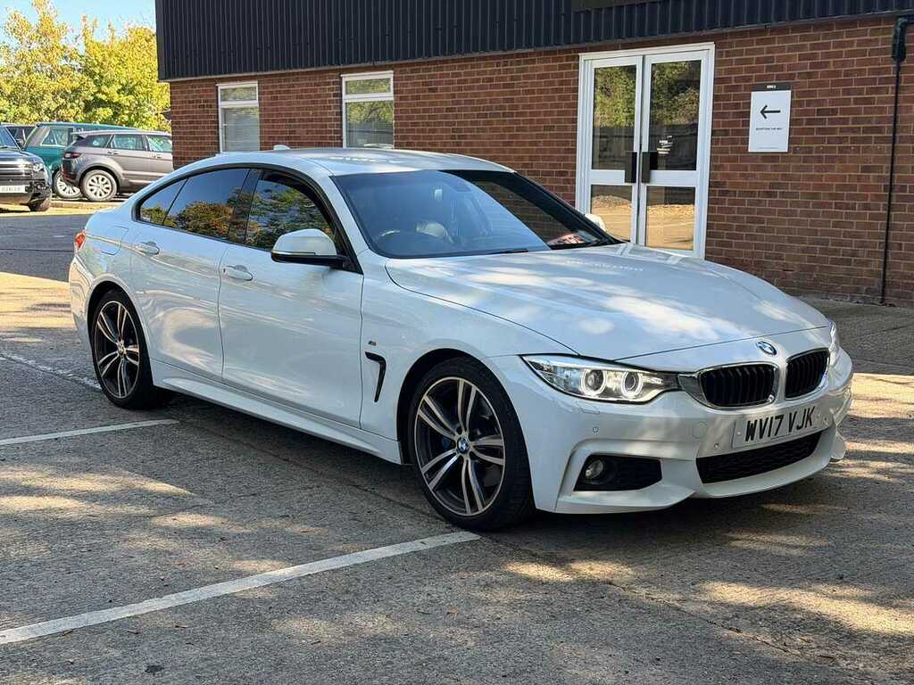 BMW 4 Series Gran Coupe M Sport White