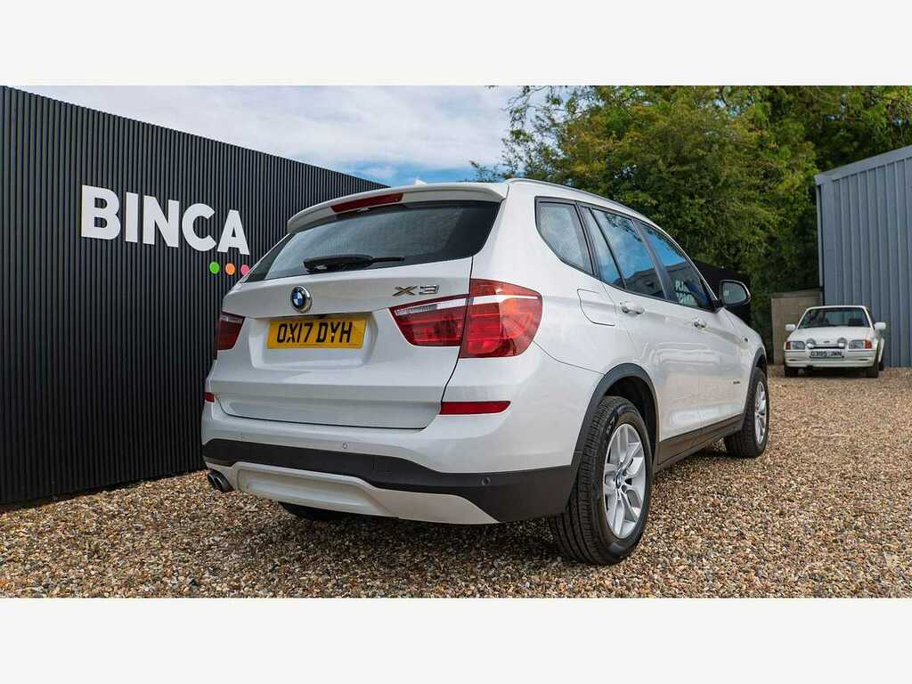 BMW X3 Xdrive30d Se White #6