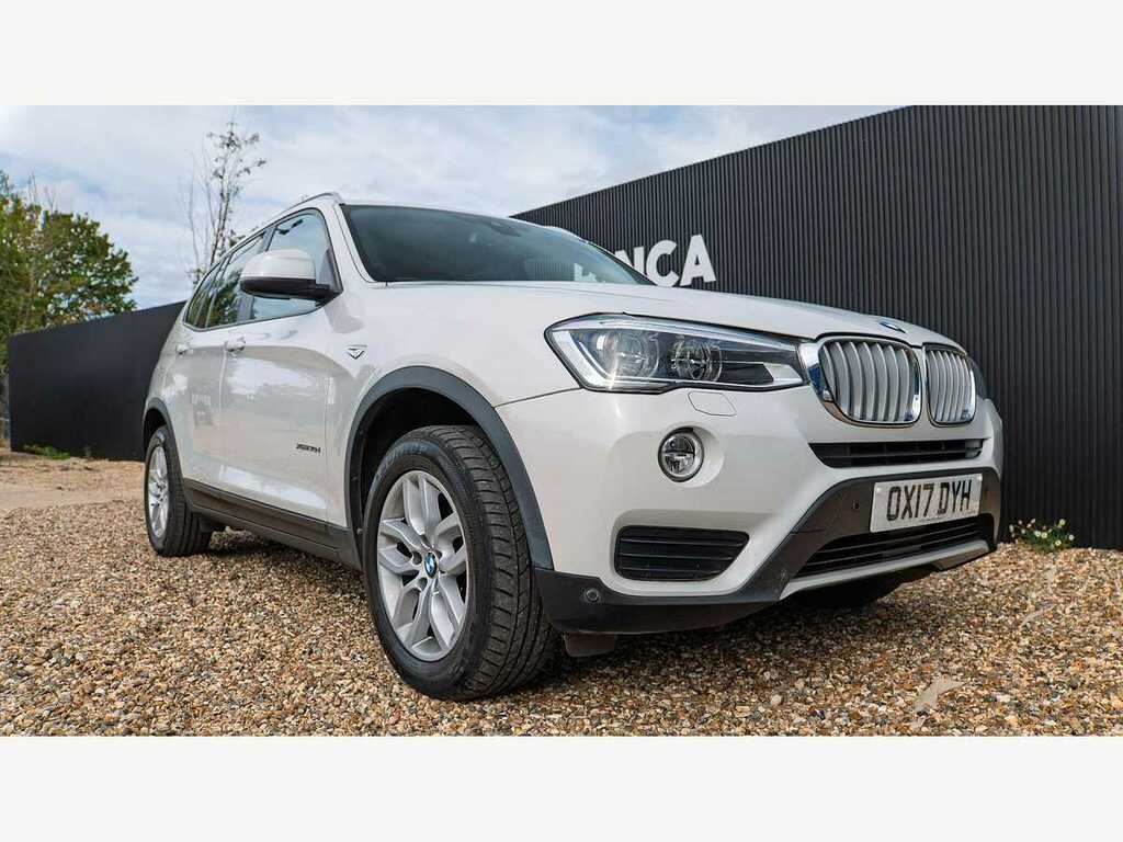 BMW X3 Xdrive30d Se White #4