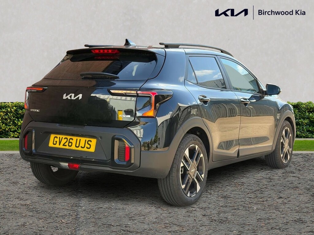 Kia Stonic 1.0 T-gdi 113Bhp 48V Gt Line Black #3