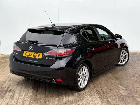 Lexus CT Luxury Cvt Black #4