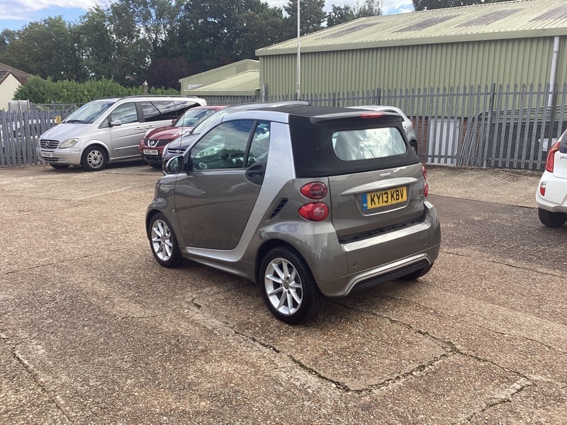 Smart Fortwo Cabrio 1.0 Mhd Passion Cabriolet Grey #4