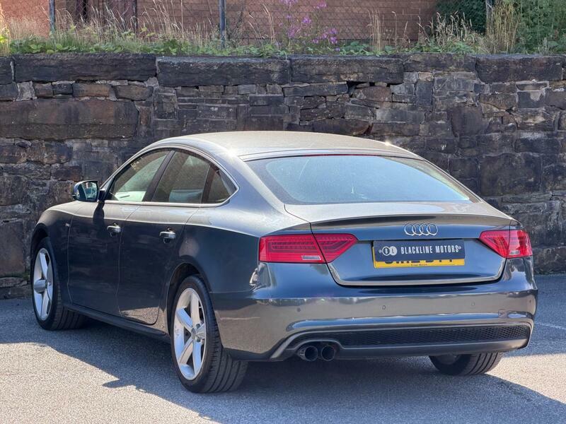 Audi A5 2.0 Tdi S Line Sportback Quattro Euro 5 Ss SW12DTY Grey #5