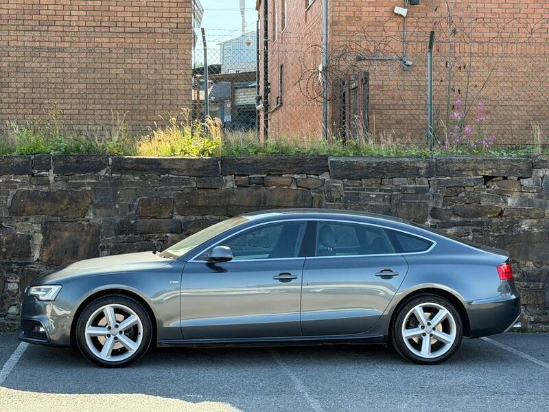 Audi A5 2.0 Tdi S Line Sportback Quattro Euro 5 Ss SW12DTY Grey #4