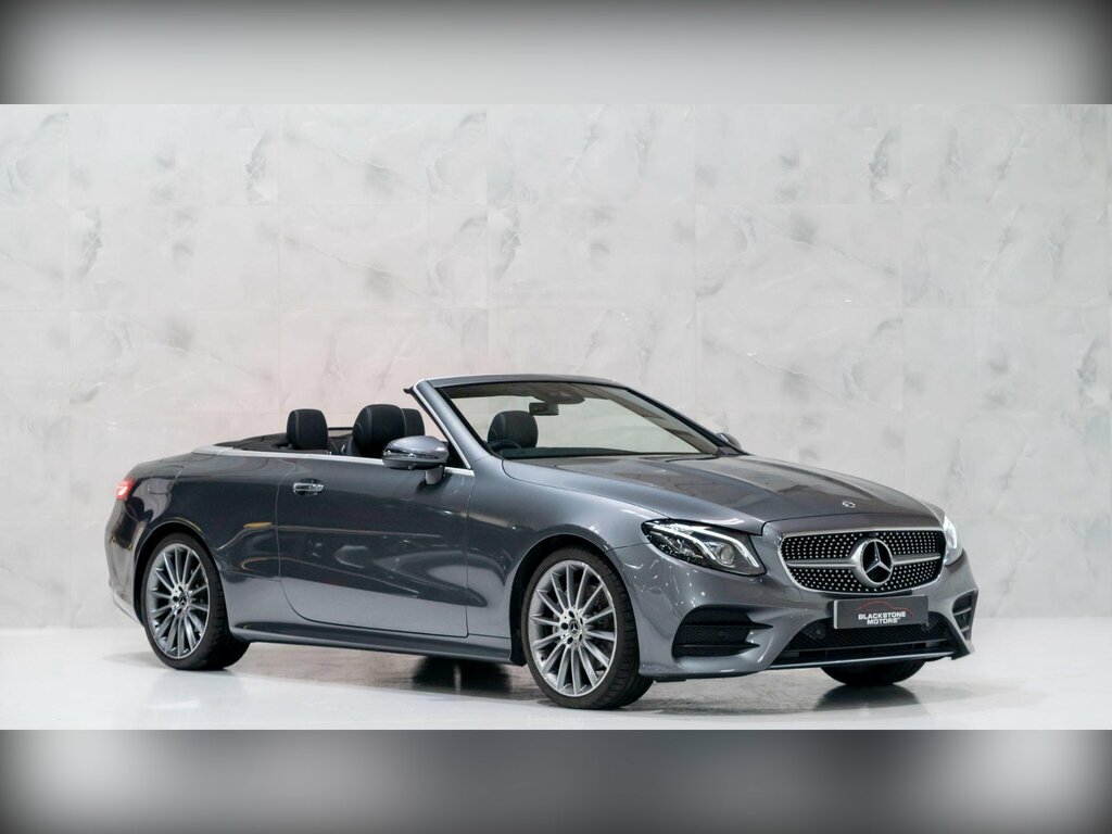 Mercedes-Benz E Class 2.0 E220d Amg Line Cabriolet G-tronic Euro 6 Ss Grey