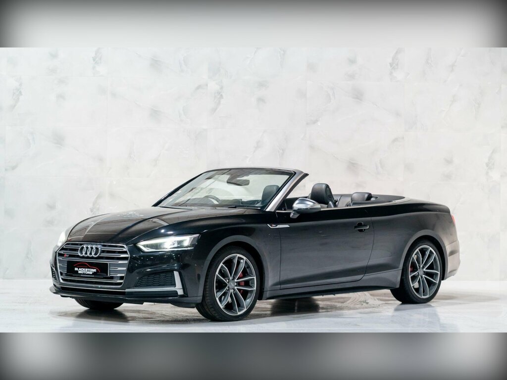 Audi S5 3.0 Tfsi V6 Cabriolet Tiptronic Quattro Euro 6 S Black #3