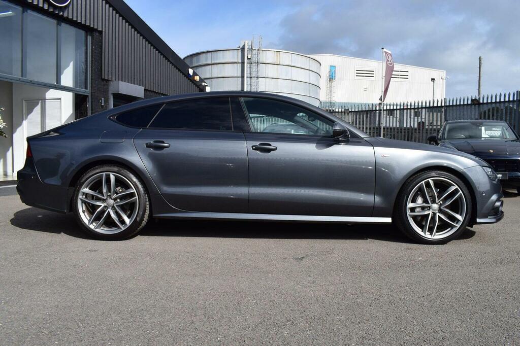 Audi A7 Hatchback 3.0 Bitdi V6 Black Edition Sportback Tip Grey #4