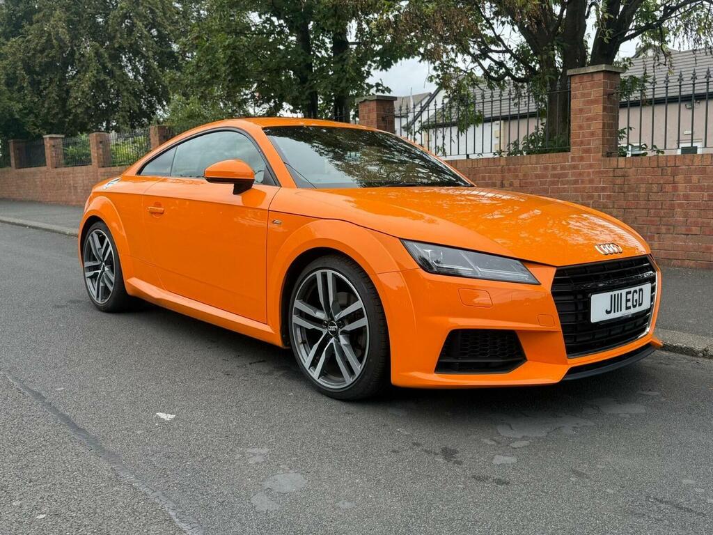 Audi TT Coupe 1.8 Tfsi S Line Euro 6 Ss 201717 Orange #2