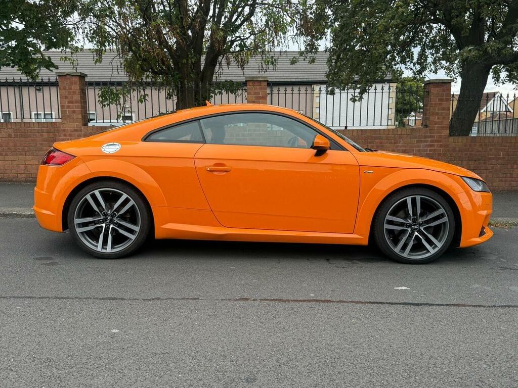 Audi TT Coupe 1.8 Tfsi S Line Euro 6 Ss 201717 Orange #6