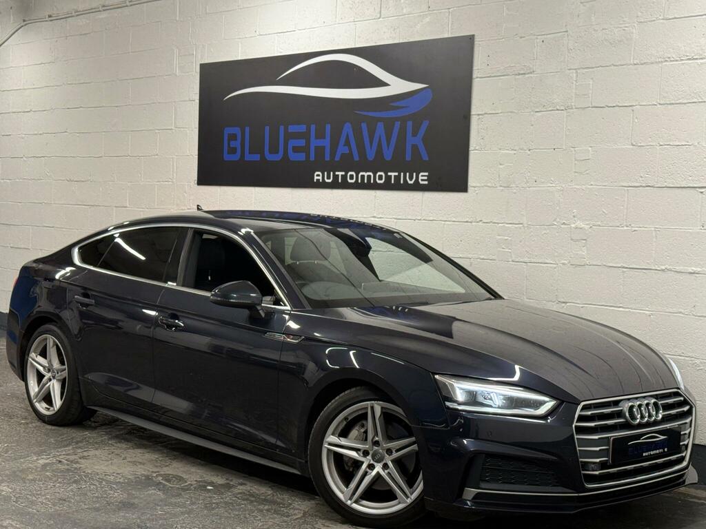 Audi A5 2.0 Tdi Ultra S Line Sportback S Tronic Euro 6 S Blue #6