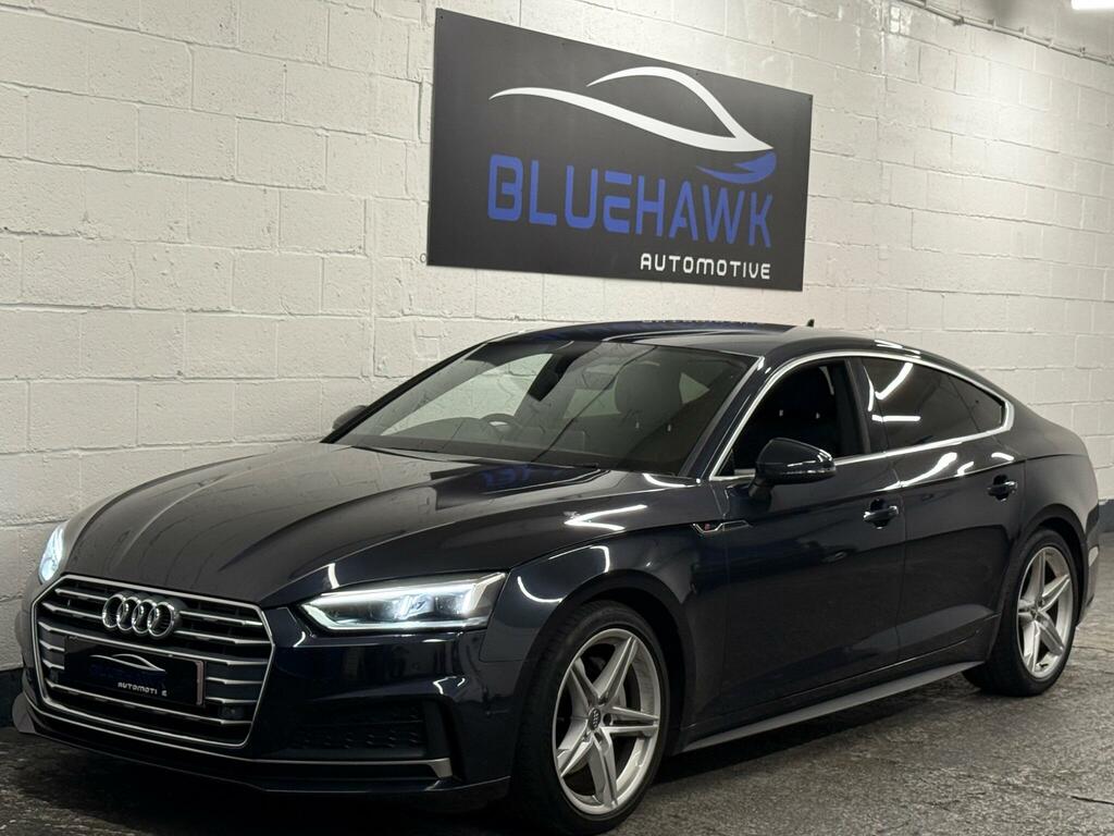 Audi A5 2.0 Tdi Ultra S Line Sportback S Tronic Euro 6 S Blue #4