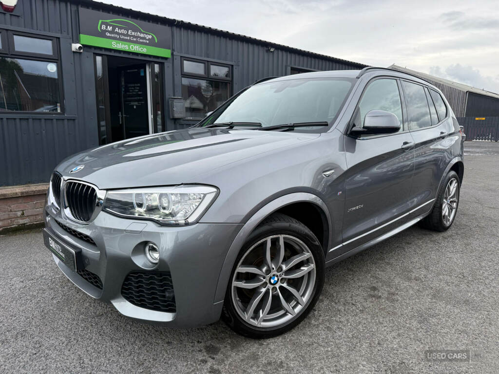 BMW X3 Xdrive20d M Sport Step Grey