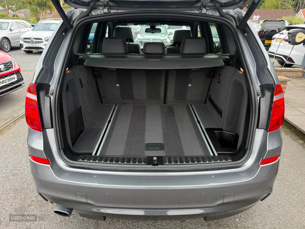 BMW X3 X3 Xdrive20d M Sport White #16