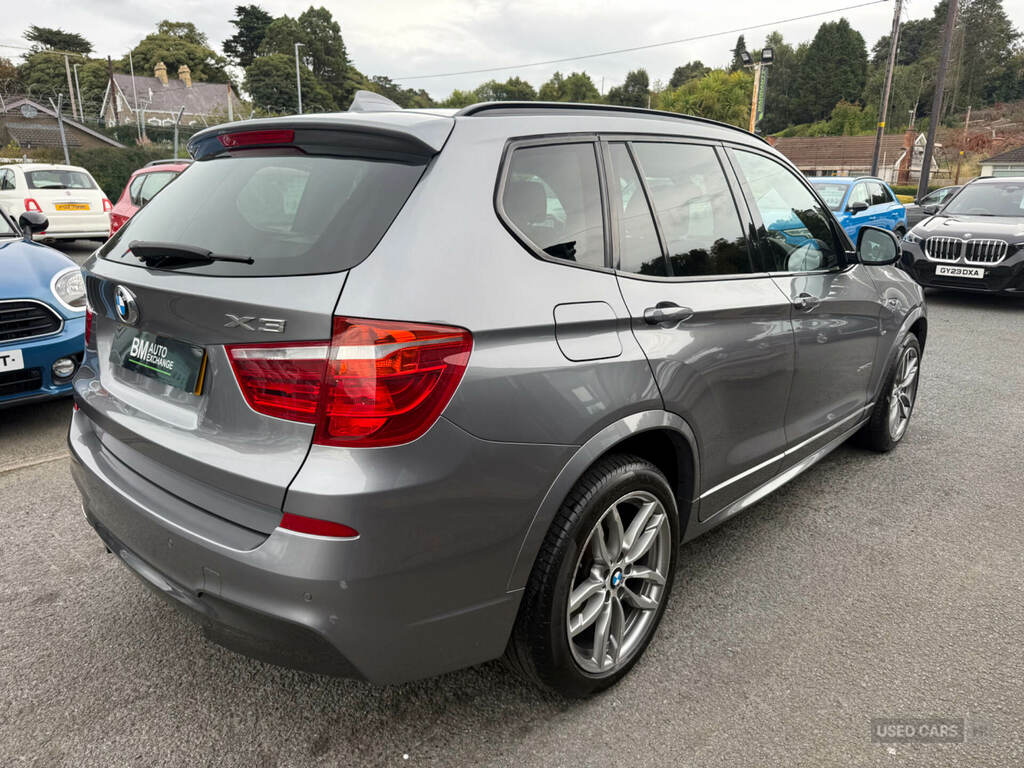 BMW X3 X3 Xdrive20d M Sport White #7