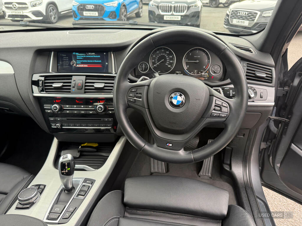 BMW X3 X3 Xdrive20d M Sport White #12