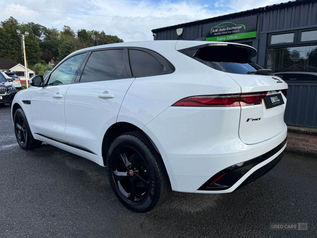 Jaguar F-Pace 2.0 D200 R-dynamic S Awd White #5