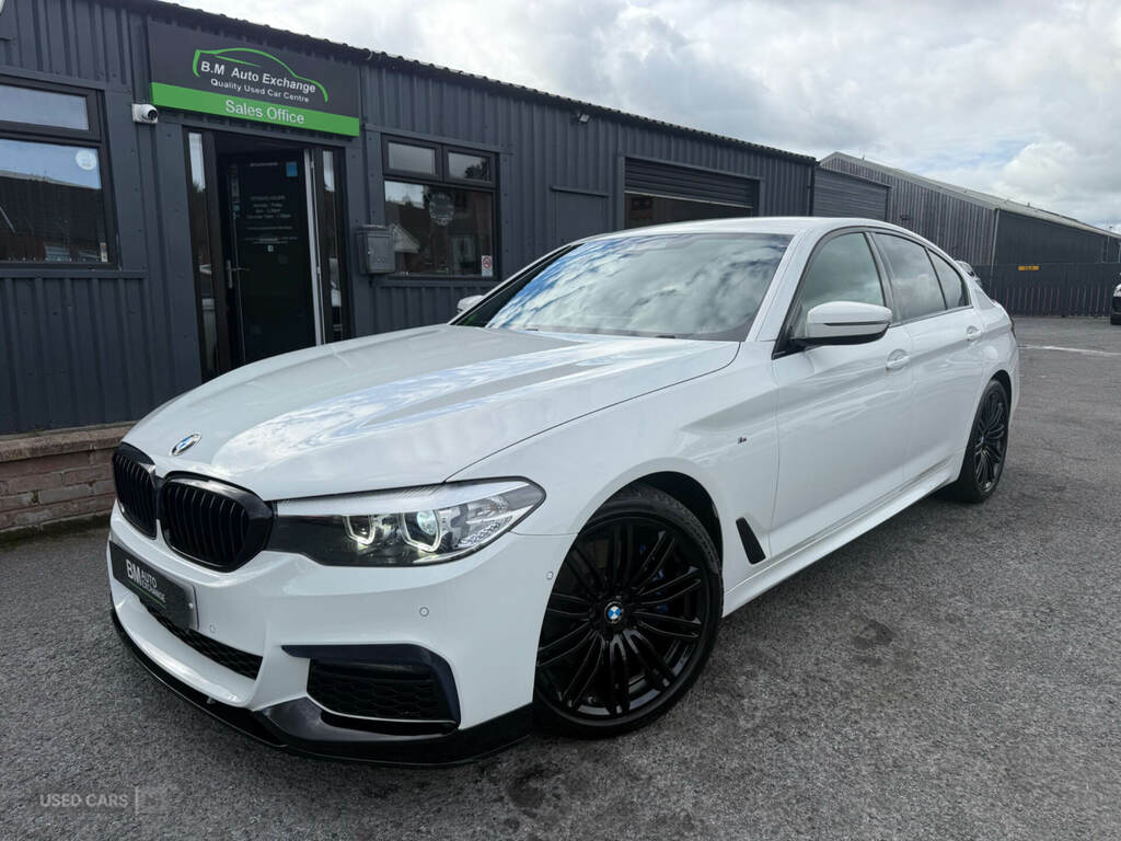 BMW 5 Series 530D Xdrive M Sport White