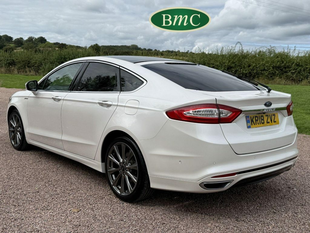 Ford Mondeo 2.0 Tdci Vignale Powershift Euro 6 S S White #5