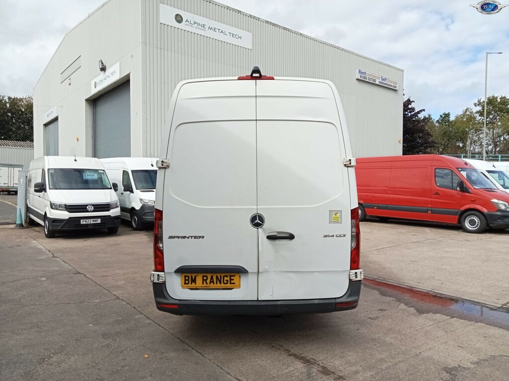 Mercedes-Benz Sprinter 314 Cdi 140 Lwb Curtainside With Cantilever Tail L Blue #7