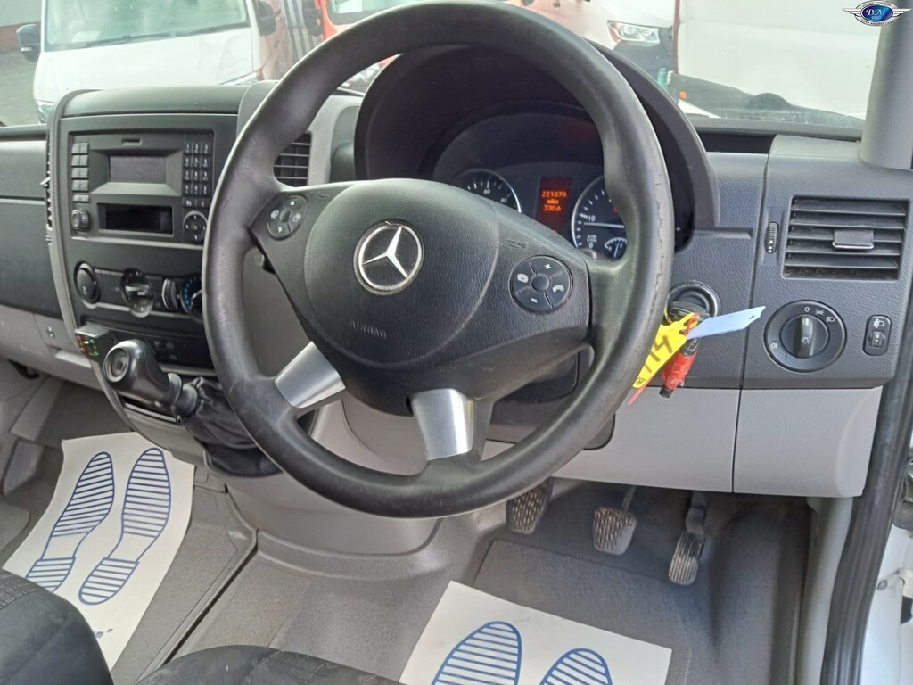 Mercedes-Benz Sprinter 2.1 314 Cdi L3 White #11