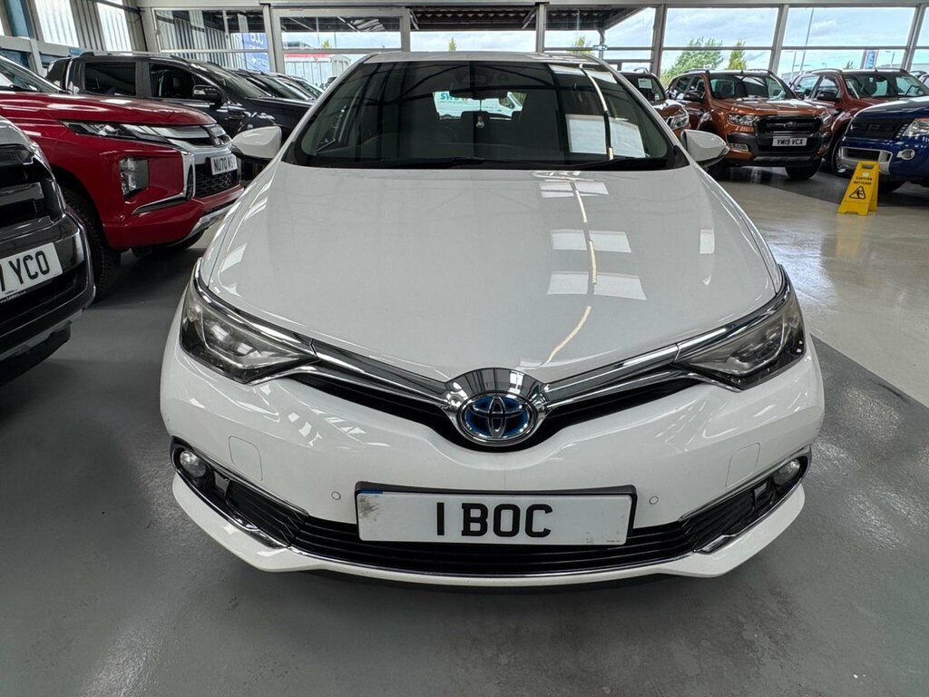Toyota Auris 1.8 Vvt-h Excel Cvt Euro 6 Ss Safety Sense White #6