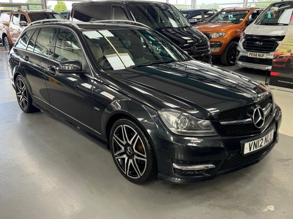 Mercedes-Benz C Class 2.1 C220 Cdi Blueefficiency Sport G-tronic Euro 5 Black