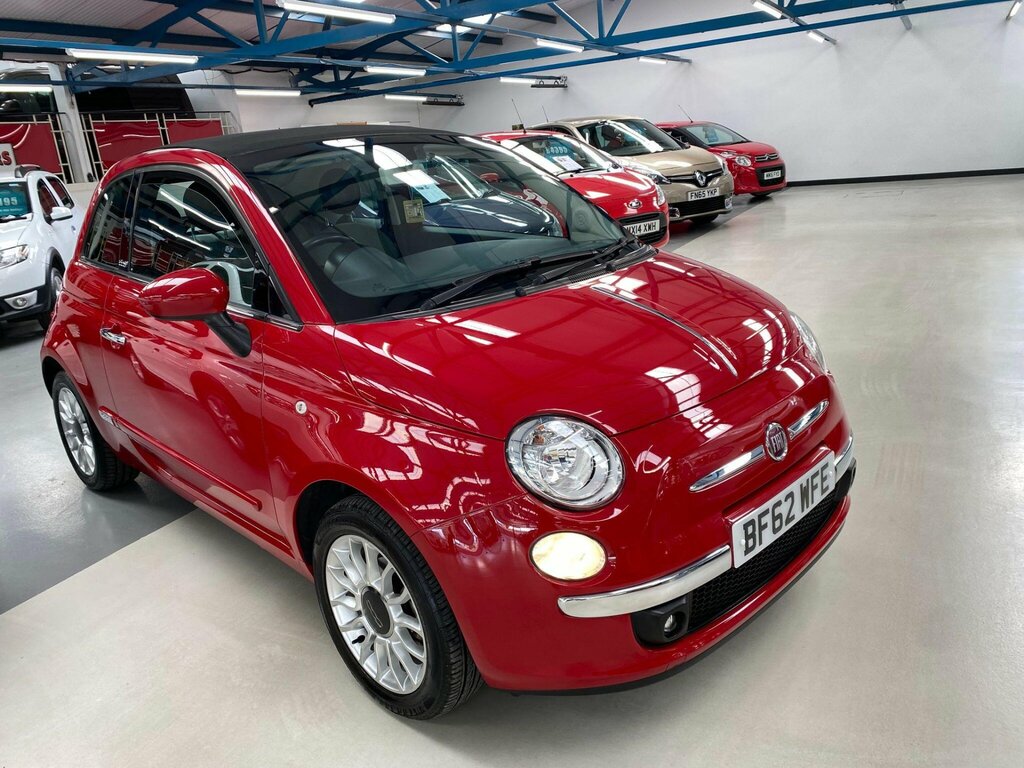 Fiat 500C 1.2 Lounge Euro 5 Red