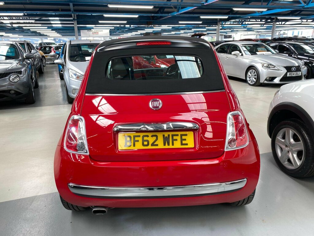 Fiat 500C 1.2 Lounge Euro 5 Red #3