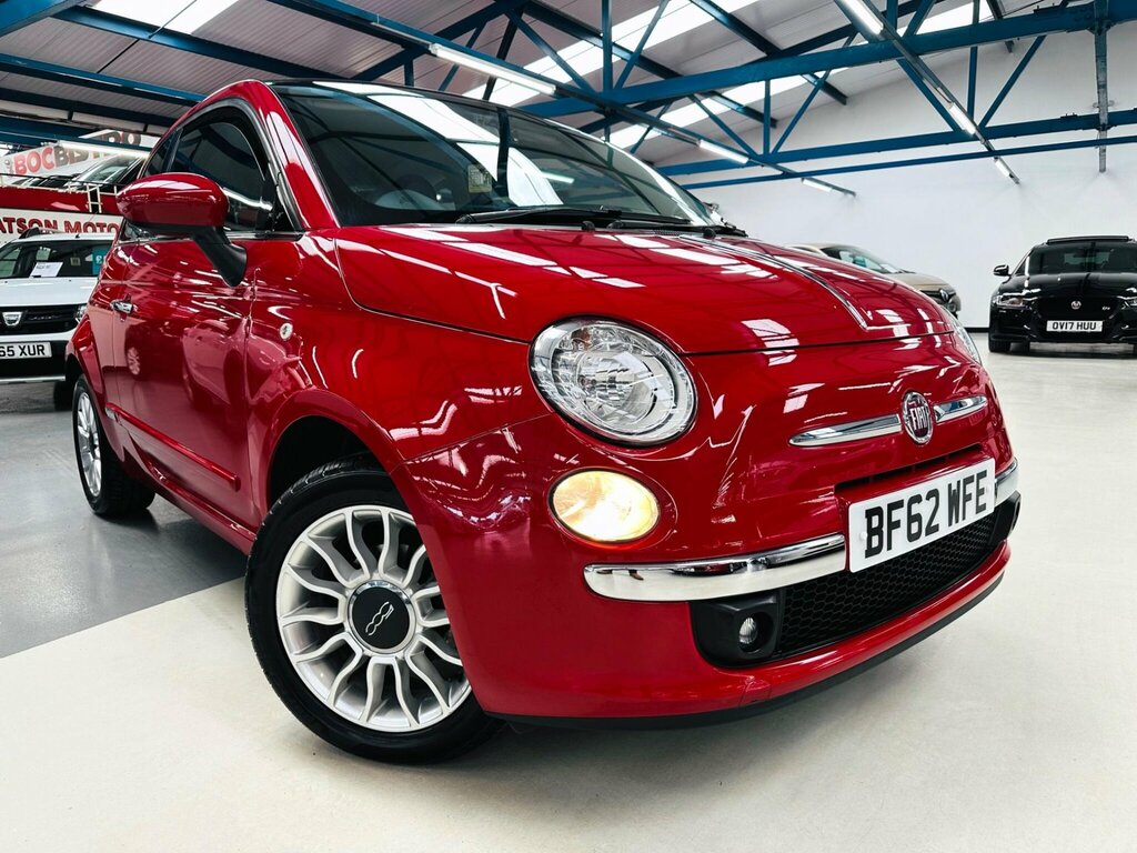 Fiat 500C 1.2 Lounge Euro 5 Red