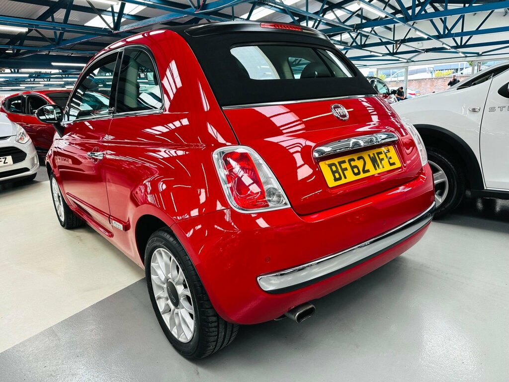 Fiat 500C 1.2 Lounge Euro 5 Red #6