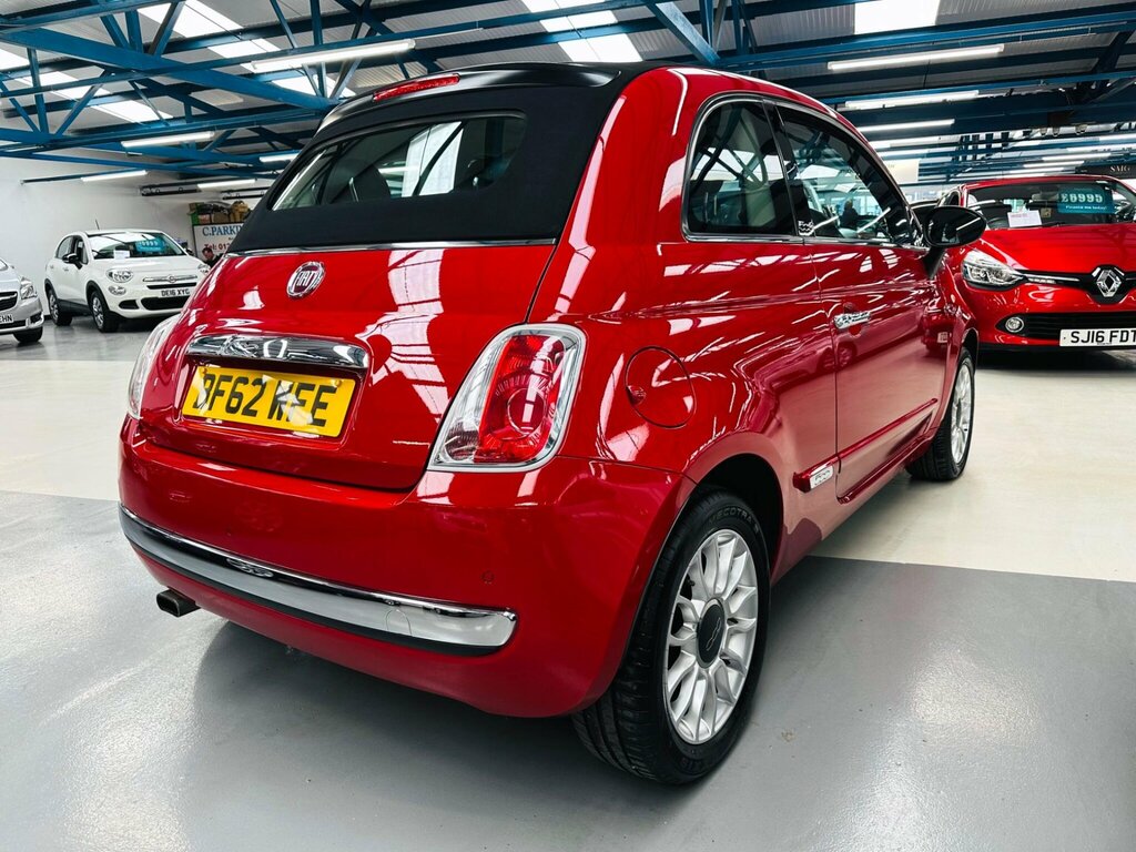 Fiat 500C 1.2 Lounge Euro 5 Red #5