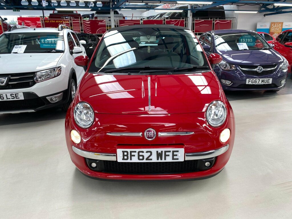 Fiat 500C 1.2 Lounge Euro 5 Red #2