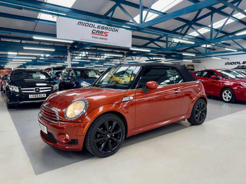 Mini Convertible 1.6 Cooper D Euro 5 Ss Orange