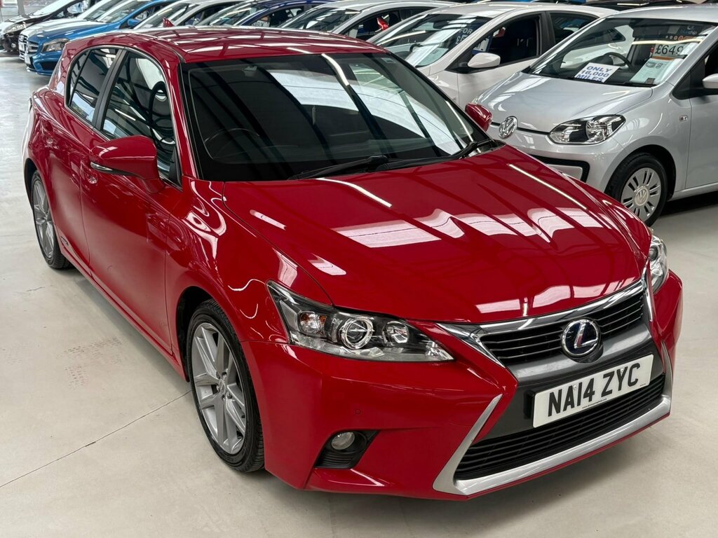 Lexus CT 1.8 200H Advance Cvt Euro 6 Ss Red #4