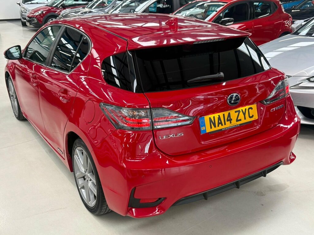 Lexus CT 1.8 200H Advance Cvt Euro 6 Ss Red #6