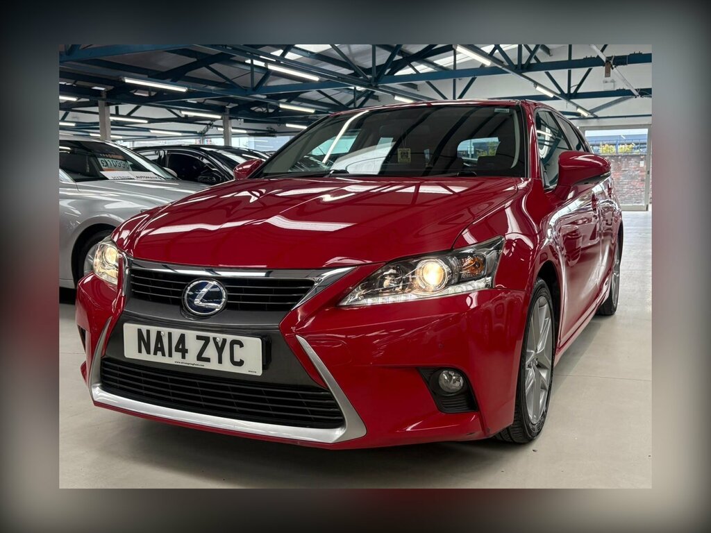 Lexus CT 1.8 200H Advance Cvt Euro 6 Ss Red #2