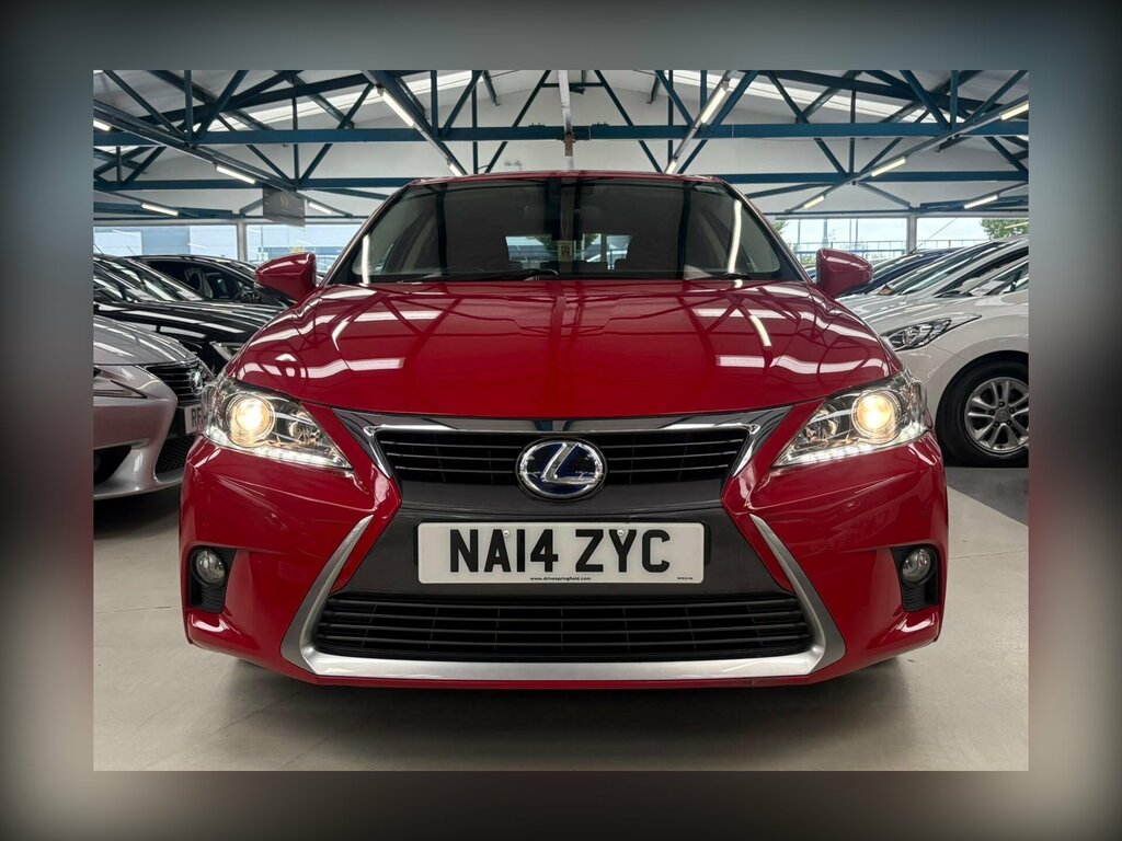 Lexus CT 1.8 200H Advance Cvt Euro 6 Ss Red #5