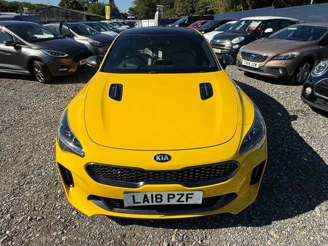 Kia Stinger 2.0 T-gdi Gt-line S Gran Turismo E Yellow #6