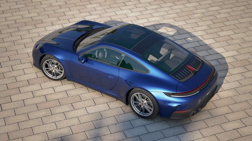 Porsche 911 Petrol Blue #4