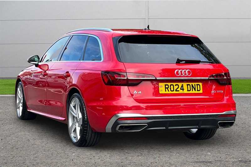 Audi A4 40 Tfsi 204 S Line S Tronic Red #3