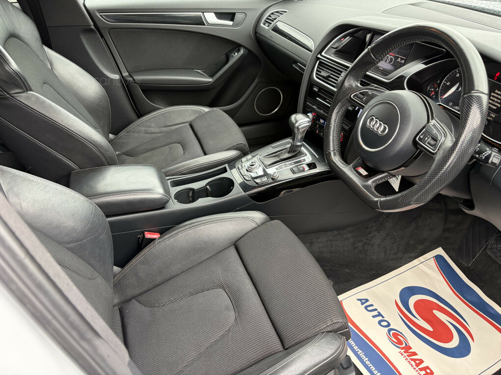 Audi A4 Saloon 2.0 Tdi Black Edition Euro 5 Ss 201 Red #6