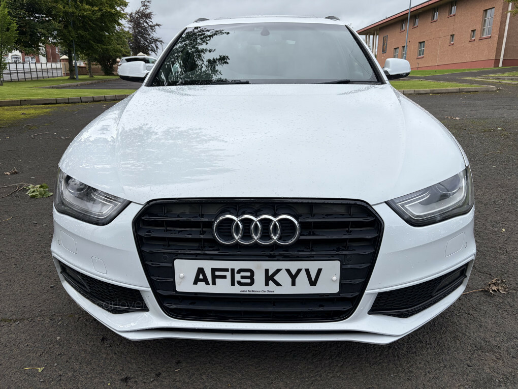 Audi A4 Saloon 2.0 Tdi Black Edition Euro 5 Ss 201 Red #5