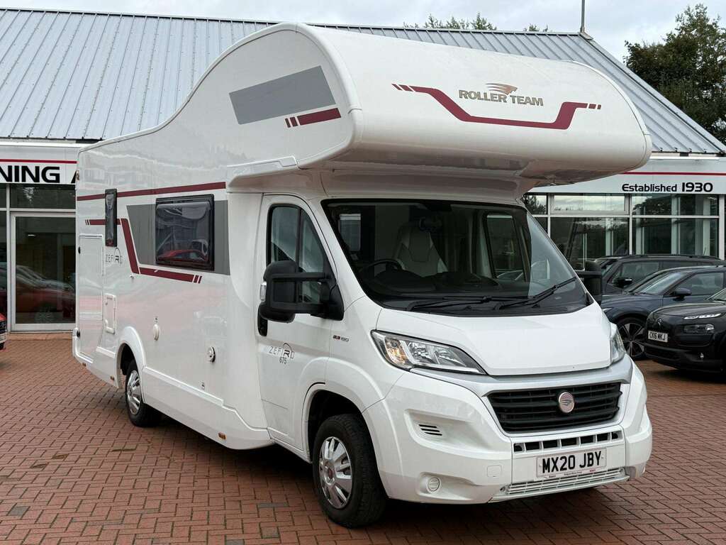 Fiat Ducato Roller Team Zefiro 675 Motorhome White #6