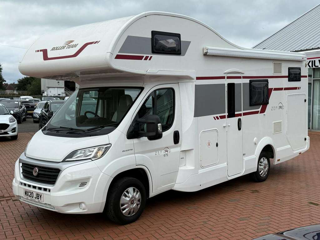 Fiat Ducato Roller Team Zefiro 675 Motorhome White #2