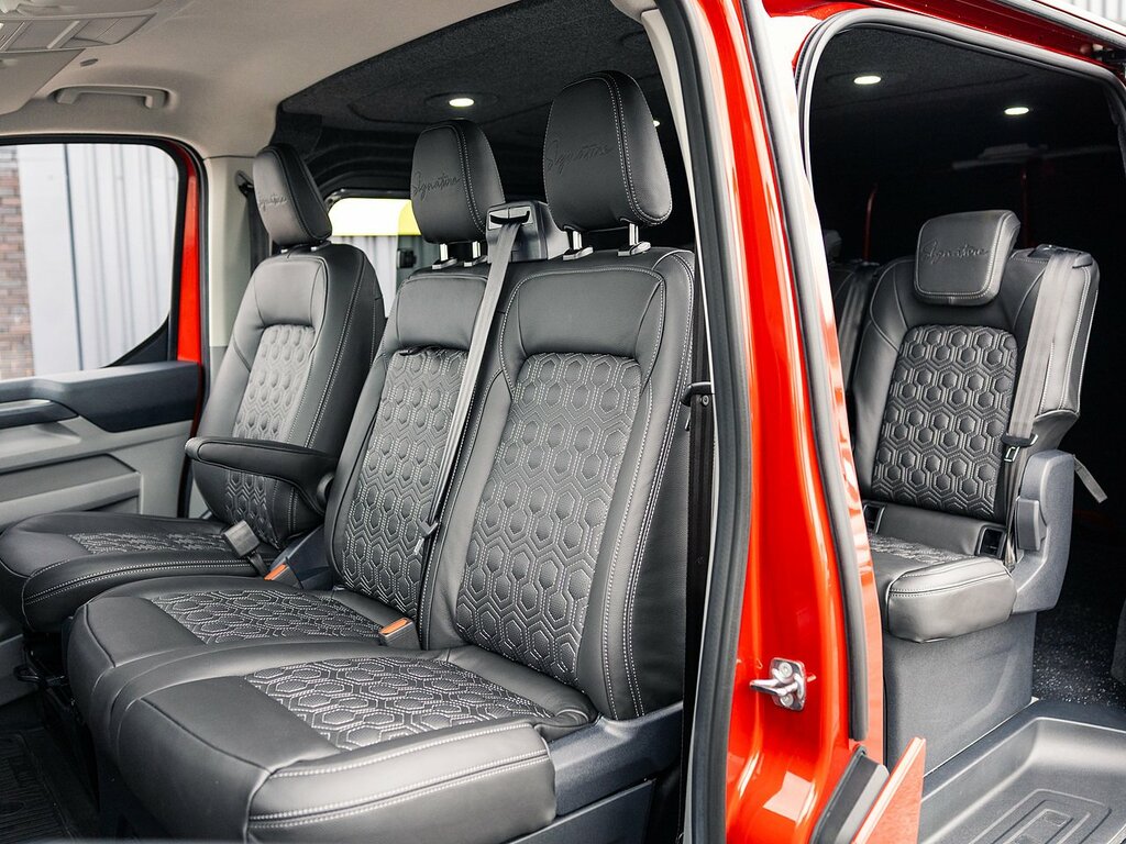 Ford Transit Custom 280 2.0 Ecoblue 136 Bhp Limited L1 Swb 6 Seat Doub Red #2