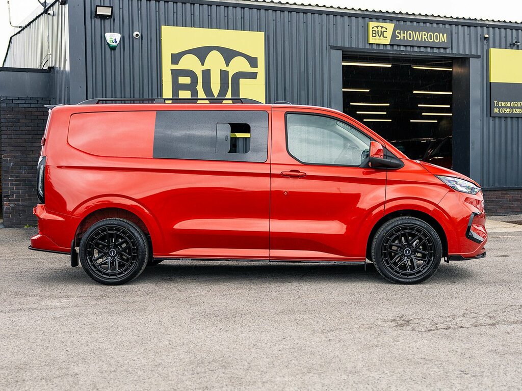 Ford Transit Custom 280 2.0 Ecoblue 136 Bhp Limited L1 Swb 6 Seat Doub YB24AVZ Red #6